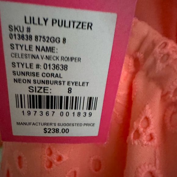 New with tags Celestina V-neck romper. Non smoking pet free home. - Picture 7 of 7